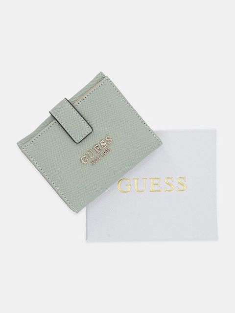 Guess portfel ROSALBA damski kolor zielony SWZG96 57138