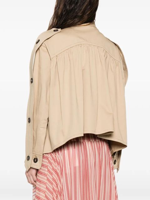 ZIMMERMANN Rebellion oversized jacket - Neutrals