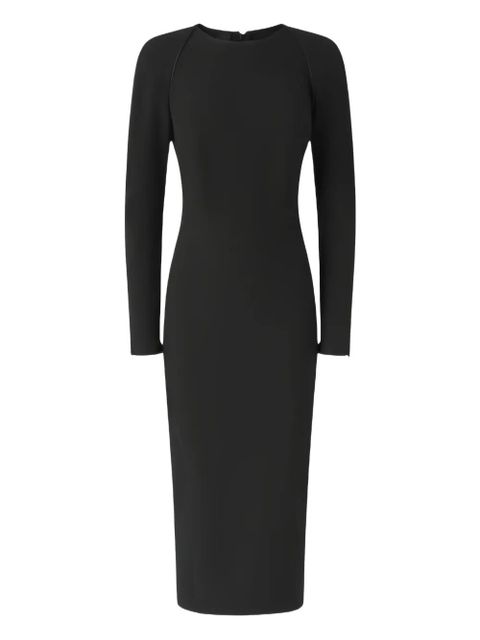 PINKO long-sleeved midi dress - Black - zdjęcie produktu nr 1