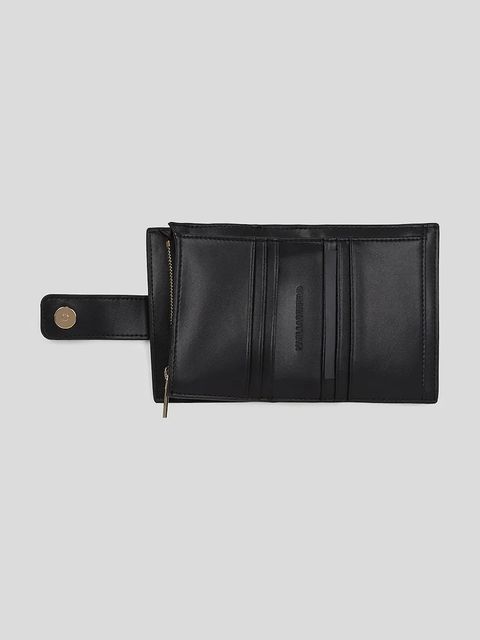 Karl Lagerfeld portfel K/AUTOGRAPH damski kolor czarny A3W32039