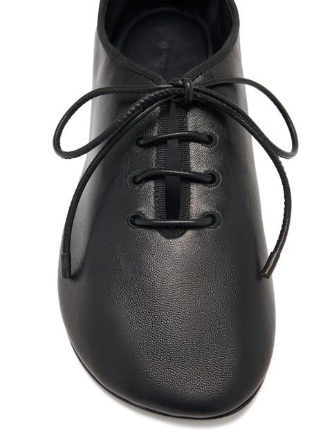 Proenza Schouler Glove lace-up ballet flats - Black