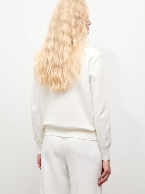 Answear.LAB sweter z kaszmirem damski kolor beżowy z półgolfem