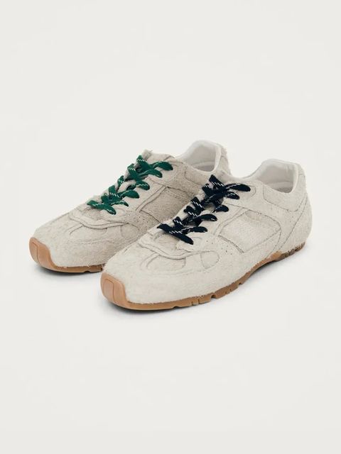 Alohas sneakersy zamszowe S100991-02 damskie kolor beżowy S100991-02 - zdjęcie produktu nr 1