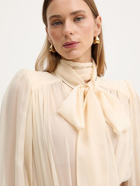 Elisabetta Franchi body jedwabne