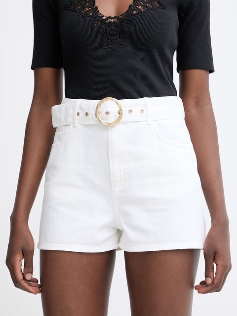 Twinset szorty damskie jeansowe - zdjęcie produktu nr 1
