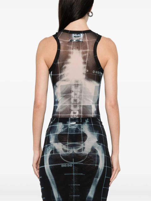 Jean Paul Gaultier X-Ray body - Blue
