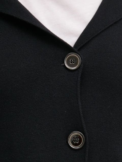 Sisley marynarka kolor czarny jednorzędowa gładka 1194M602H