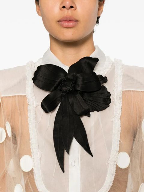 Valentino Garavani polka-dot blouse - Neutrals
