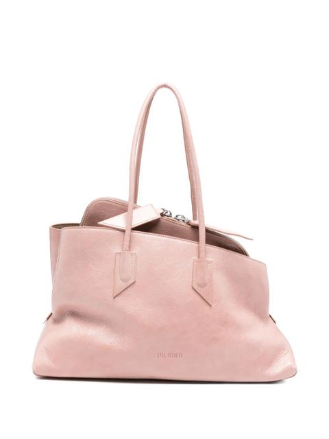 The Attico medium La Passeggiata top-handle tote bag - Pink - zdjęcie produktu nr 1