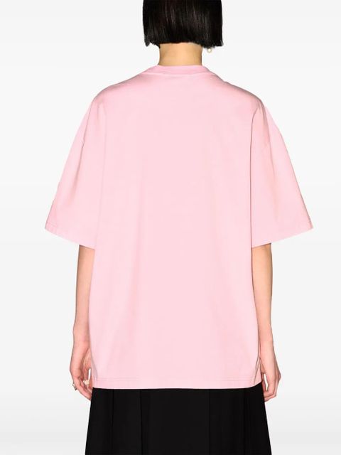 AMBUSH ball chain-detail T-shirt - Pink