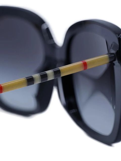 Burberry Caroll square full-rim sunglasses - Black