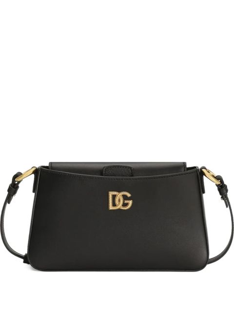 Dolce & Gabbana logo-plaque mini bag - Black - zdjęcie produktu nr 1