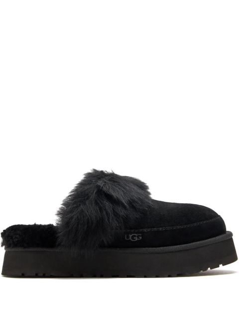 UGG Disquette Chalet suede slippers - Black - zdjęcie produktu nr 1