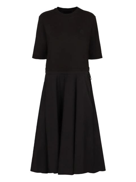 Moncler midi T-shirt dress - Black - zdjęcie produktu nr 1