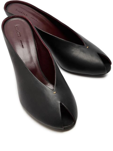 KHAITE 75 Cloak peep-toe sandals - Black - zdjęcie produktu nr 1