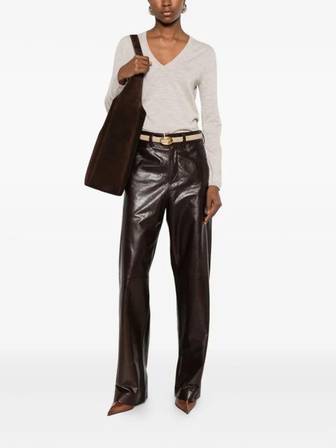 Max Mara v-neck sweater - Neutrals