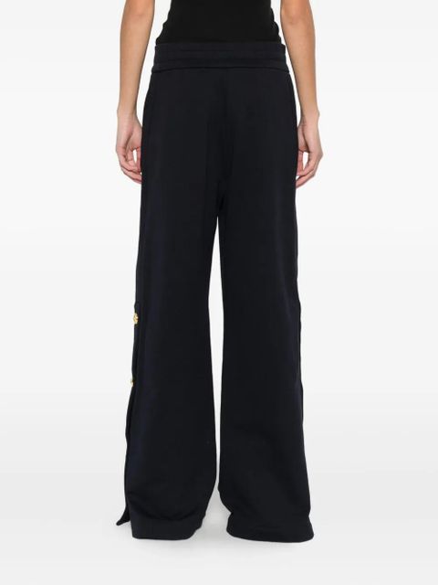 PINKO logo-embroidered track pants - Black