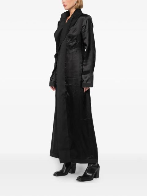 MM6 Maison Margiela peak-lapel maxi dress - Black