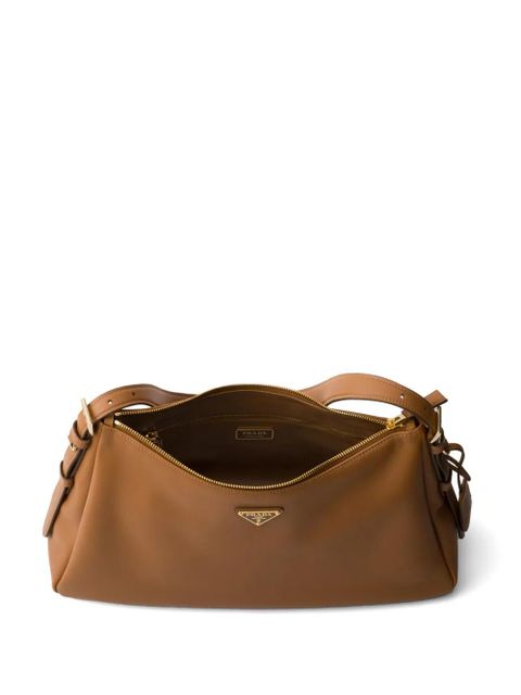 Prada large Aimée shoulder bag - Brown