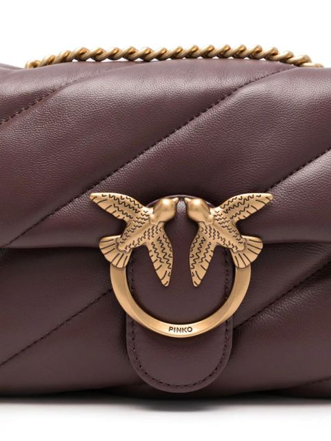 PINKO mini Love Puff shoulder bag - Red