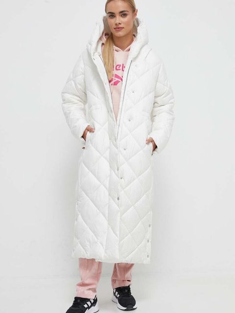 Didriksons kurtka damska kolor biały zimowa
