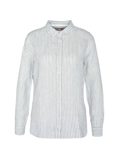 Barbour striped long-sleeve shirt - Neutrals - zdjęcie produktu nr 1