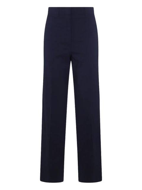 Miu Miu pressed-crease trousers - Blue - zdjęcie produktu nr 1