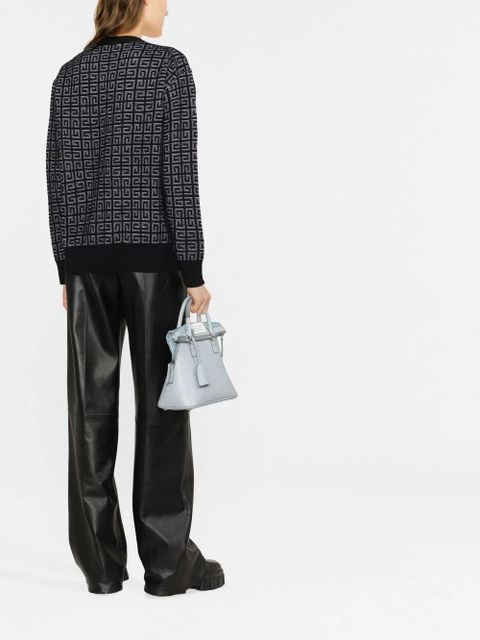 Givenchy 4G jacquard-knit jumper - Black