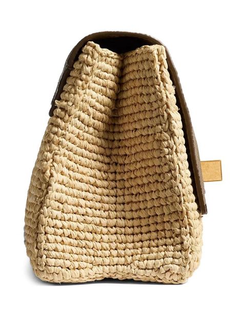 KHAITE Audrey cross body bag - Neutrals