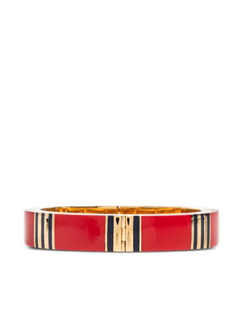 Tory Burch T STRIPE BANGLE bracelet - Red
