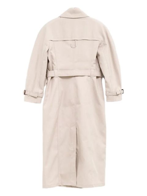 Jacquemus double-breasted belted trench coat - White - zdjęcie produktu nr 2