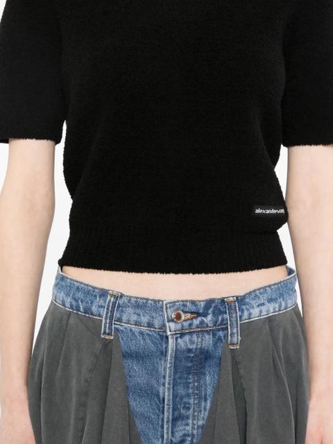 Alexander Wang short sleeve top - Black