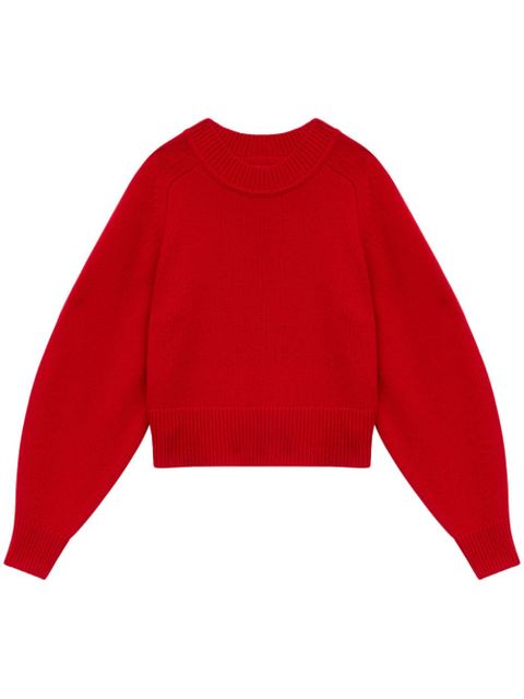 ISABEL MARANT Leandra jumper - Red - zdjęcie produktu nr 1