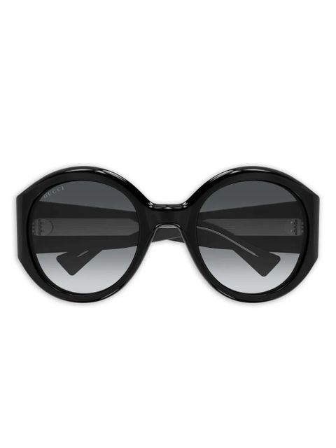 Gucci Eyewear round-frame sunglasses - Black - zdjęcie produktu nr 1