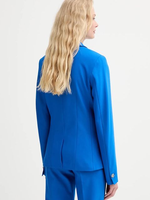 Morgan marynarka kolor niebieski dwurzędowa gładka VPKY.F - zdjęcie produktu nr 2