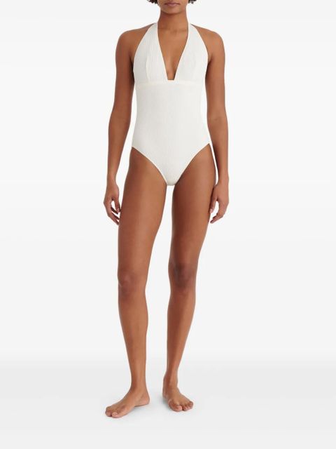 ERES Paillette swimsuit - White
