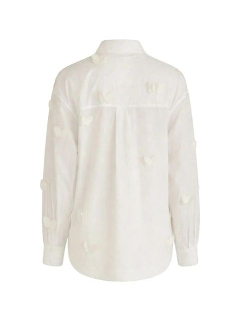 FARM Rio butterfly fringe shirt - White - zdjęcie produktu nr 2