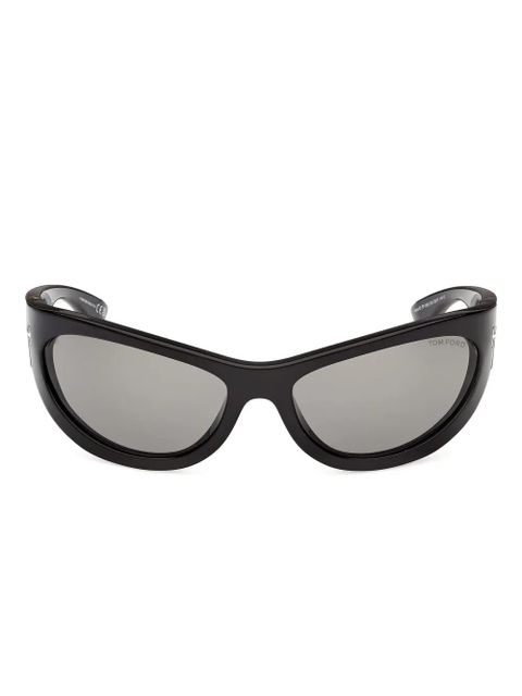 TOM FORD Eyewear temple-detail sunglasses - Black