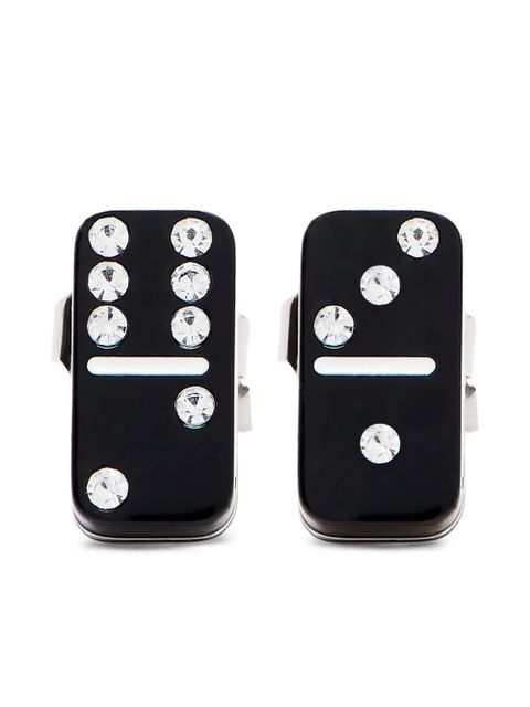 Marc Jacobs domino stud earrings - Black - zdjęcie produktu nr 1