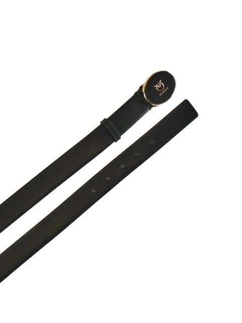 PINKO oval buckle belt - Black - zdjęcie produktu nr 2
