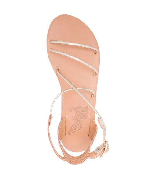 Ancient Greek Sandals Meloivia metallic-effect sandals - Gold
