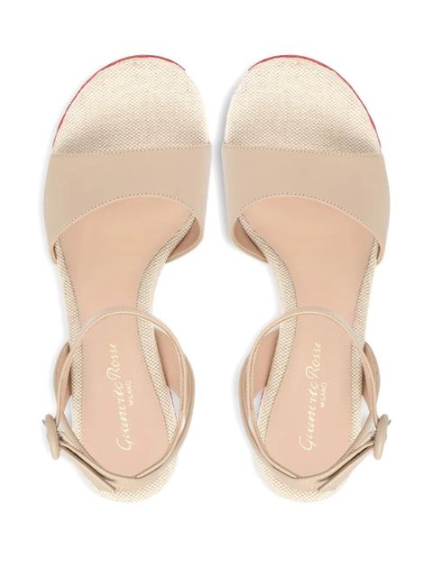 Gianvito Rossi Malia platform-coral sandals - Neutrals