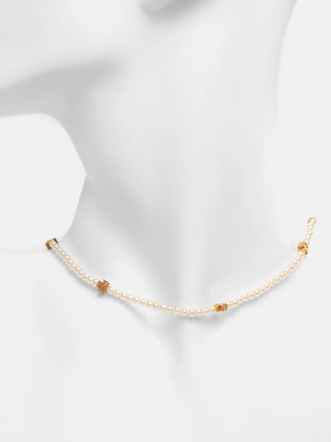 Tory Burch naszyjnik Kira Pearl Necklace