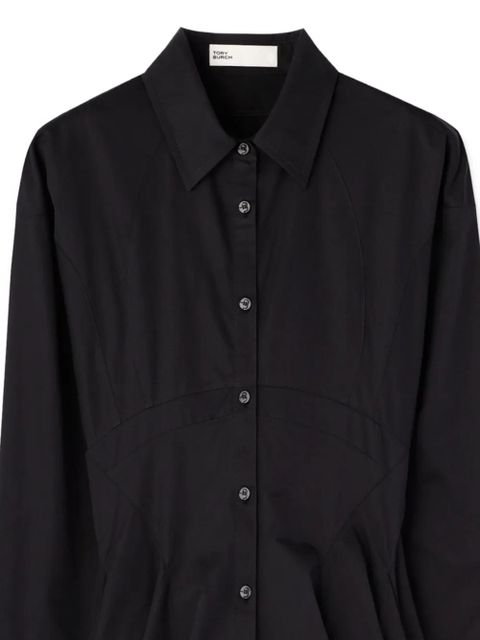 Tory Burch poplin shirt dress - Black - zdjęcie produktu nr 2