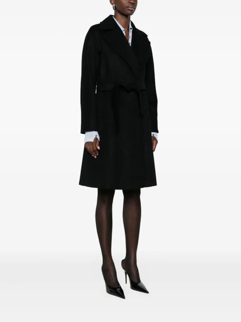 Max Mara Dravenna belted coat - Black