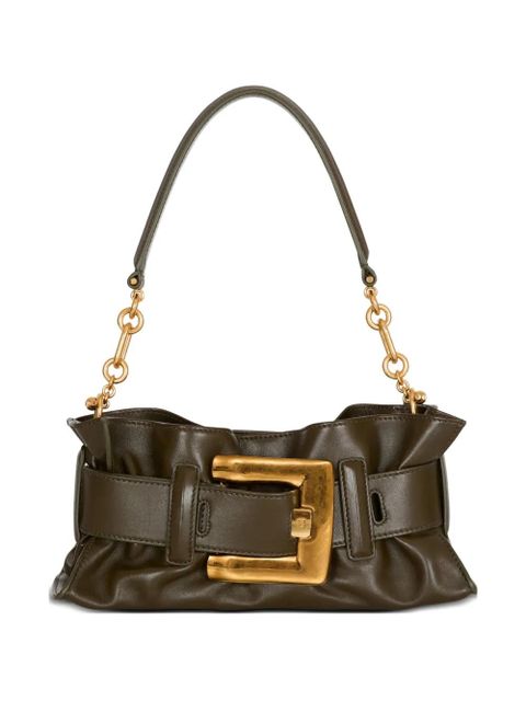 Balmain mini Anthem clutch bag - Green - zdjęcie produktu nr 1