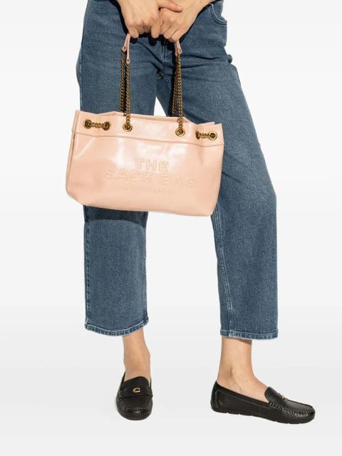 Marc Jacobs The Sac embossed-logo chain-strap tote bag - Pink - zdjęcie produktu nr 2