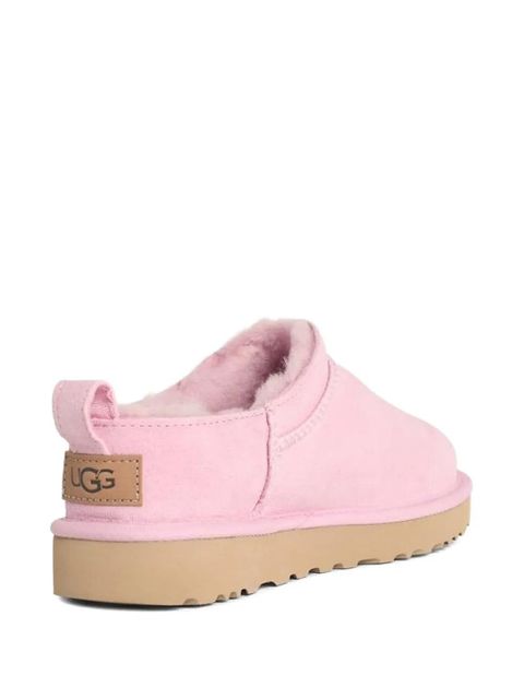 UGG Classic Micro pink suede boots