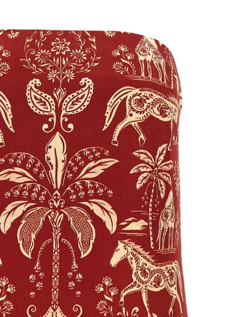 FARM Rio Haras patterned dress - Red