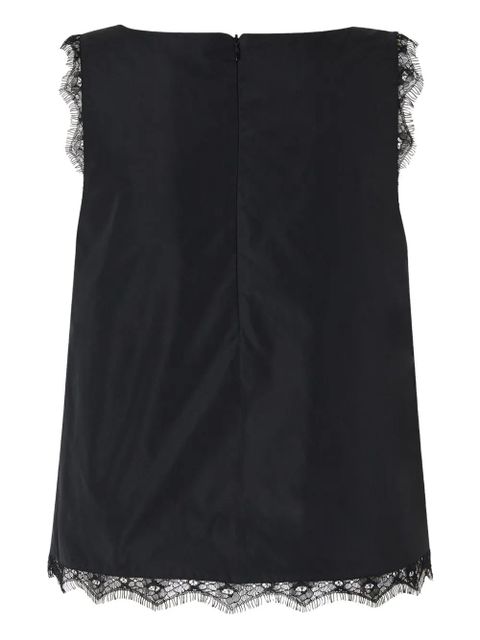 PINKO lace-trimmed top - Black - zdjęcie produktu nr 2